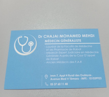 Dr. Mohammed Mehdi CHAJAI
